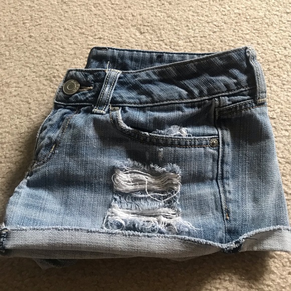 Distressed Jean Shorts - Picture 8 of 8